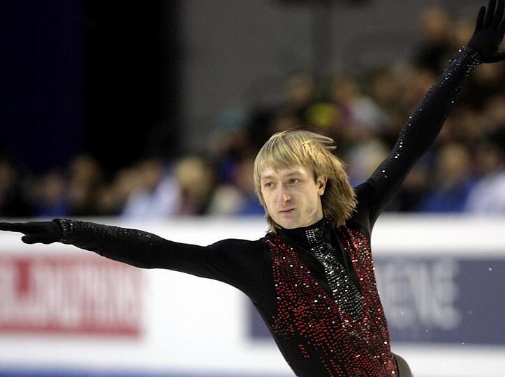 Einer der Superstars bei Olympia: Jewgeni Pluschenko.
