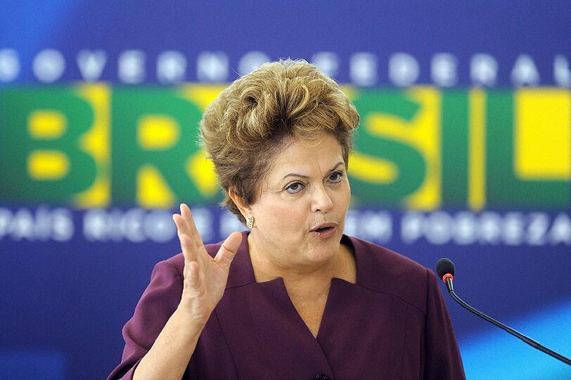 Platz 2: Dilma Rousseff (Präsidentin von Brasilien)