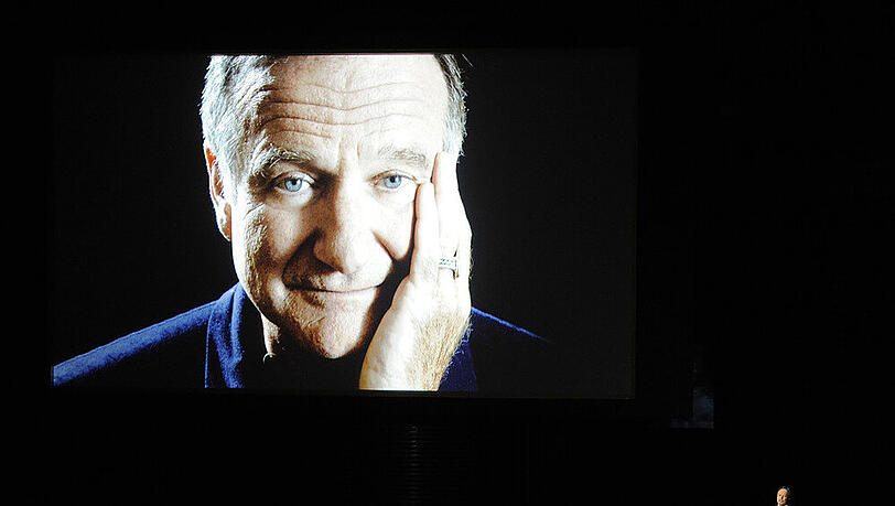 Billy Crystal hält eine Rede auf Robin Williams Billy Crystal hält eine Rede auf Robin Williams