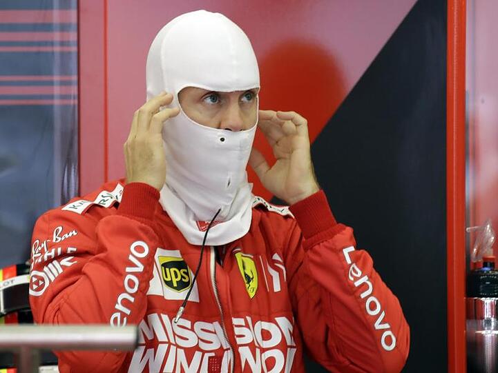 Startet beim Großen Preis von Bahrain vom zweiten Startplatz: Ferrari-Pilot Sebastian Vettel.