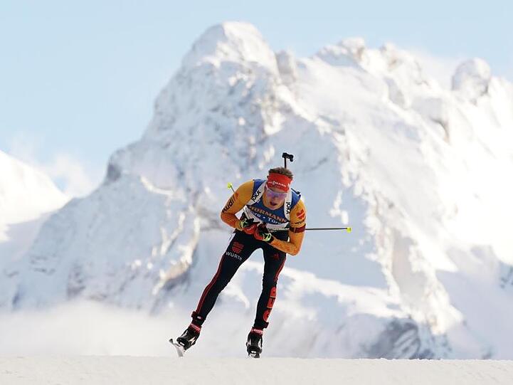 Der Deutsche Biathlet Benedikt Doll will auch beim Massenstart überzeugen.