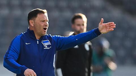 Nach der Nullnummer versprüht Herthas Trainer Pal Dardai Optimismus.