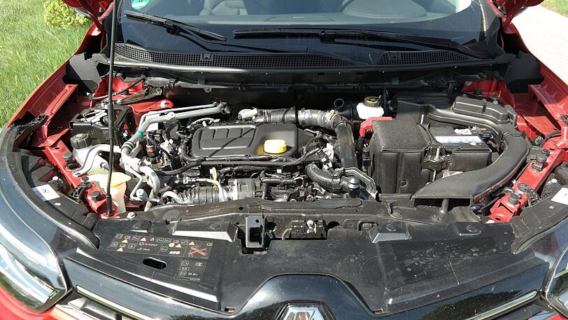 Der Test-Kadjar war mit dem 1,6-Liter-Turbodiesel mit 130 PS und einem stufenlosen Automatikgetriebe ausgestattet.
