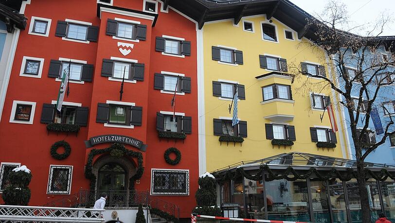 In Kitzbühel: Hotel Zur Tenne. In Kitzbühel: Hotel Zur Tenne.