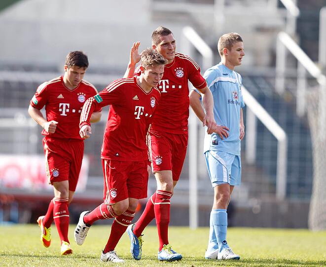 Beim kleinen Derby am Dienstag trafen die Bayern-Amateure auf die Junglöwen. Die Bayern gewannen mit 1:0.