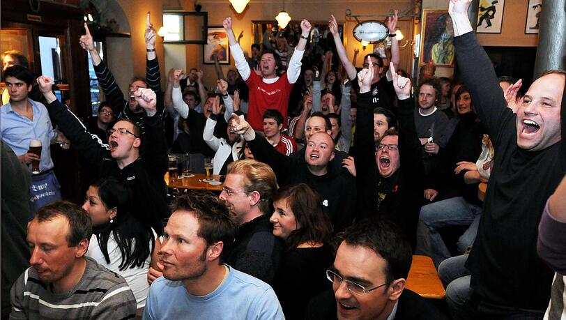 Public Viewing in München: In vielen Locations wird das Champions-League-Finale übertragen. (Archivbild)