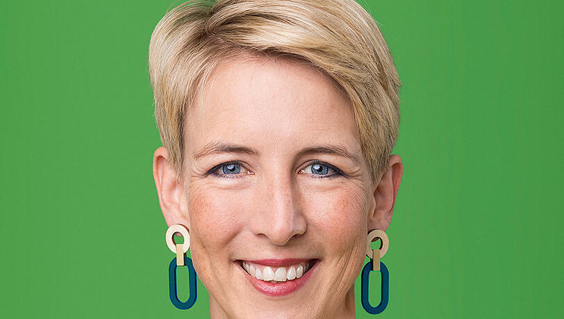 Bürgermeisterin Katrin Habenschaden (Grüne). Bürgermeisterin Katrin Habenschaden (Grüne).