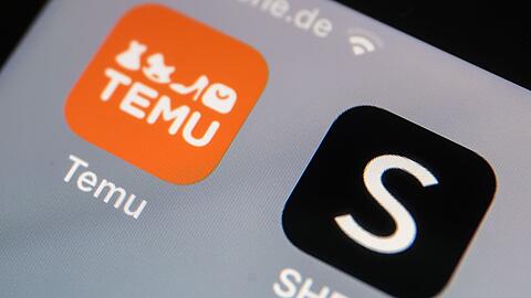 Temu und Shein sind in Deutschland erfolgreich. (Archivbild)