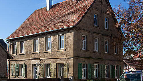 In diesem Haus fand die Polizei die Leichen der Eltern In diesem Haus fand die Polizei die Leichen der Eltern