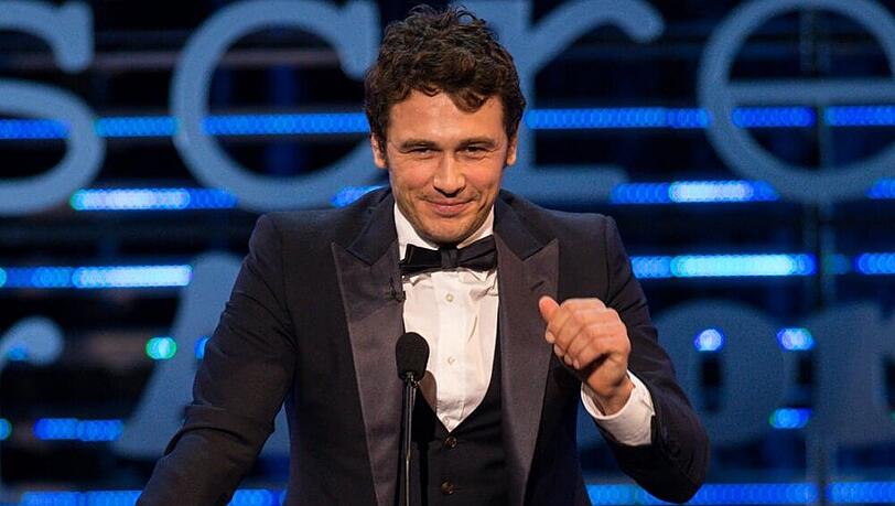 Der US-Schauspieler James Franco in der Comedy-Show "The Roast of James Franco" Der US-Schauspieler James Franco in der Comedy-Show "The Roast of James Franco"