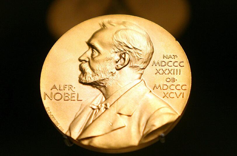 Die Nobelpreis-Medaille.