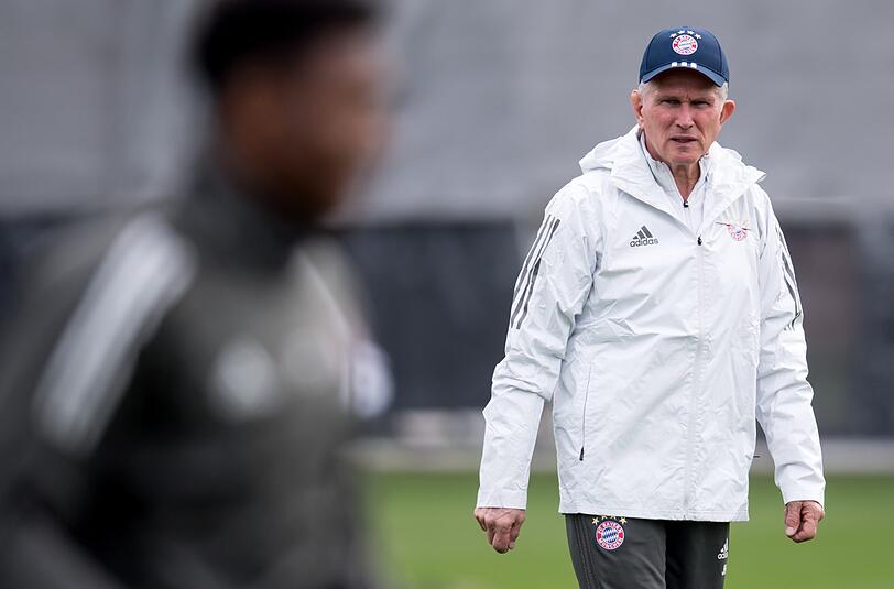 Die Bilder vom Abschlusstraining des FC Bayern vor dem Halbfinale gegen den FC Sevilla.