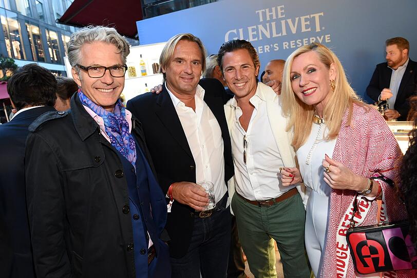Michael Sandvoss, Gregor Leutgeb, Tomislav Pavlovic und Daniela Sandvoss
