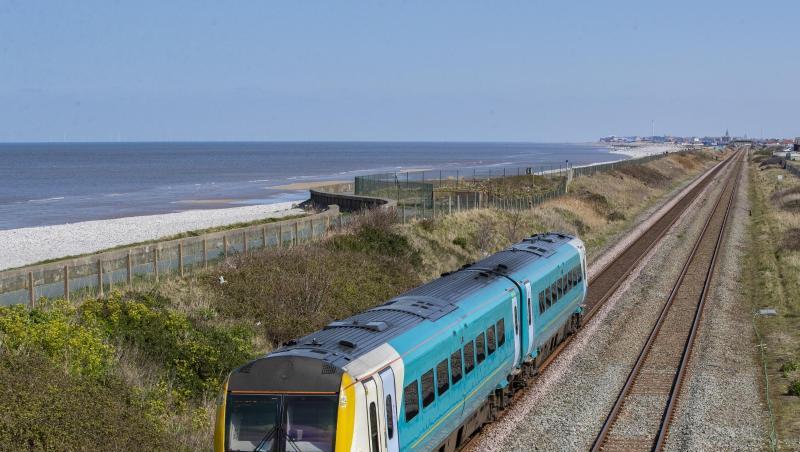 Ein Zug des britischen Verkehrsunternehmens Arriva. Das Unternehmen ist eine Auslandstochter der Deutschen Bahn. Ein Zug des britischen Verkehrsunternehmens Arriva. Das Unternehmen ist eine Auslandstochter der Deutschen Bahn.