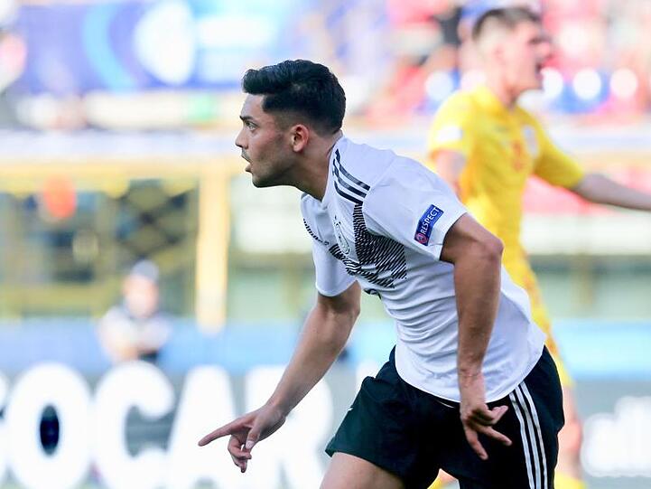 Nadiem Amiri erzielte zwei Treffer gegen Rumänien.