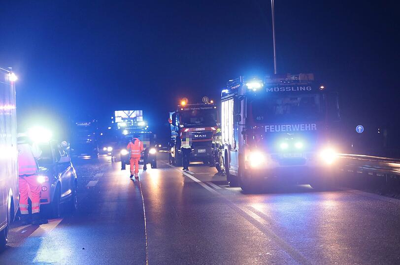 Bei dem Unfall auf der A94 blieben alle Beteiligten unverletzt.