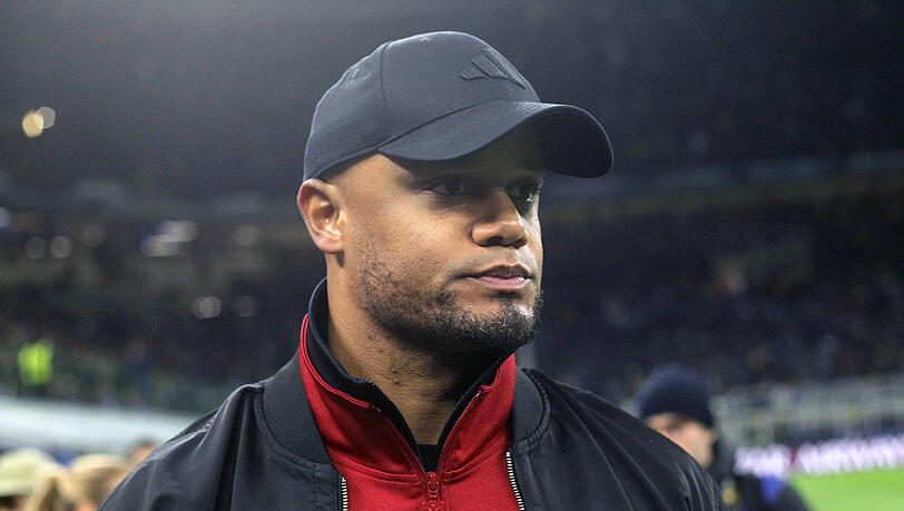 Trainer des FC Bayern: Vincent Kompany.