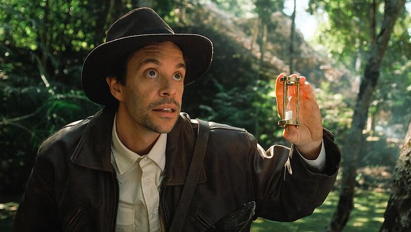 Checker Tobi (Tobias Krell) auf seiner mittlerweile dritten Kinomission. Checker Tobi (Tobias Krell) auf seiner mittlerweile dritten Kinomission.