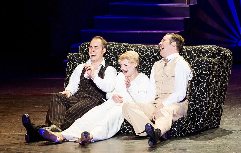 Peter Lesiak (Cosmo Brown), Nadine Zeintl (Kathy Selden), Daniel Prohaska (Don Lockwood).