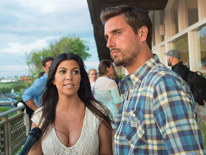 Vermutlich glücklichere Zeiten: Kourntey Kardashian und Scott Disick bei der "Party Under The Stars" im August 2014