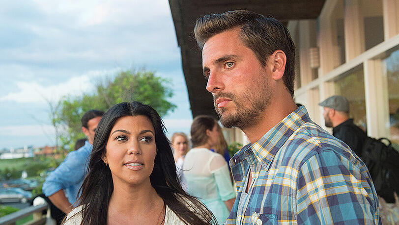 Vermutlich glücklichere Zeiten: Kourntey Kardashian und Scott Disick bei der "Party Under The Stars" im August 2014 Vermutlich glücklichere Zeiten: Kourntey Kardashian und Scott Disick bei der "Party Under The Stars" im August 2014