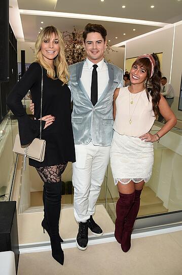 Annika Gassner mit Dominik Bruntner (Mister Germany 2017) und Sarah Lombardi