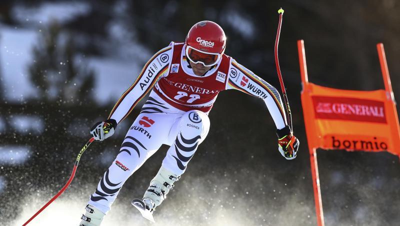 Der Deutsche Josef Ferstl wird bei der Abfahrt in Bormio Elfter. Der Deutsche Josef Ferstl wird bei der Abfahrt in Bormio Elfter.