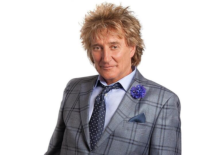 Rod Stewart denkt auch mit 68 Jahren noch nicht ans Aufhören