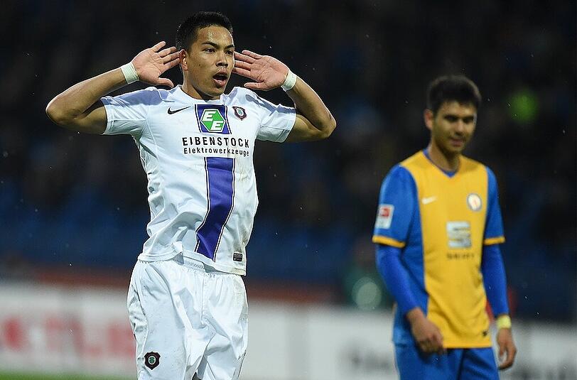 Treffsicher beim FC Erzgebirge Aue: Bobby Wood.