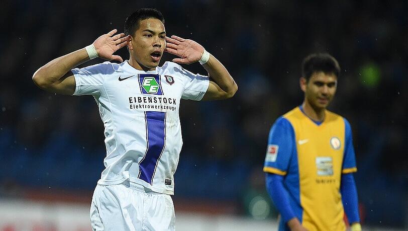 Treffsicher beim FC Erzgebirge Aue: Bobby Wood. Treffsicher beim FC Erzgebirge Aue: Bobby Wood.