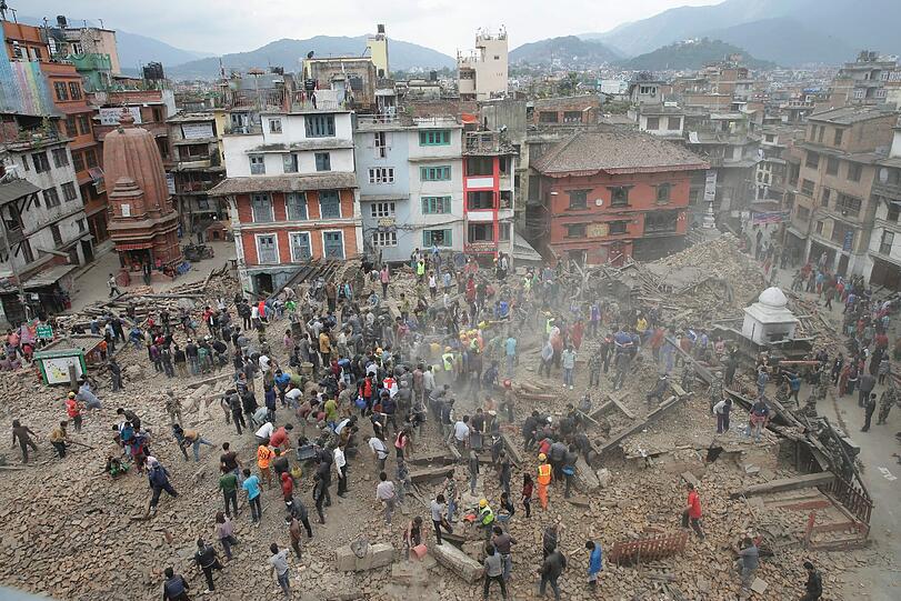 Medihimal e.V. unterstützt die Opfer des schweren Erdbebens in Nepal.