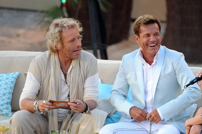 Gottschalk und Bohlen 2011 auf Mallorca.