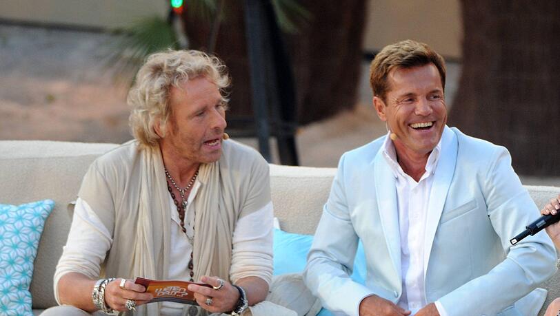 Gottschalk und Bohlen 2011 auf Mallorca. Gottschalk und Bohlen 2011 auf Mallorca.