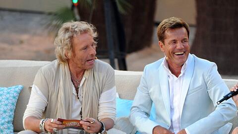 Gottschalk und Bohlen 2011 auf Mallorca.