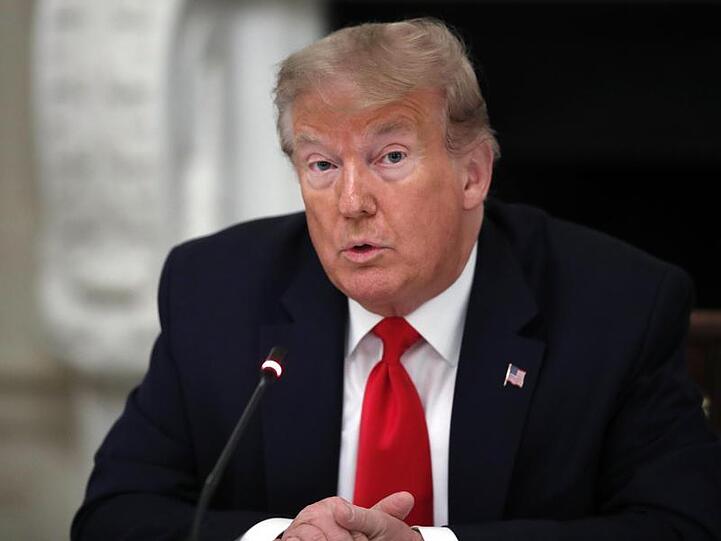 US-Präsident Donald Trump weitet den Einwanderungsstopp in die USA aus.
