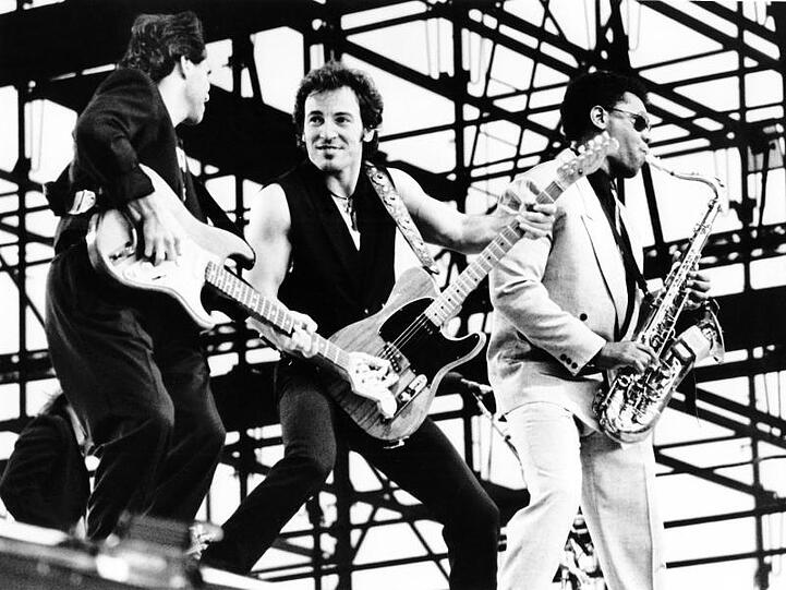 160.000 Menschen strömten zu dem Konzert von Bruce Springsteen auf dem Gelände der Radrennbahn Weißensee.