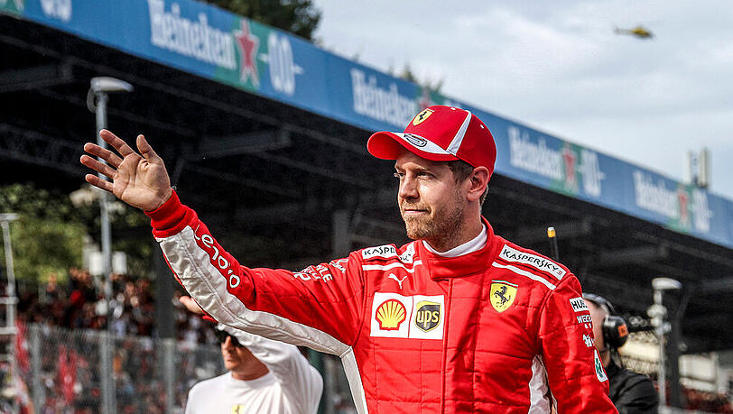 Sebastian Vettel fährt seit 2015 für die Scuderia Ferrari.