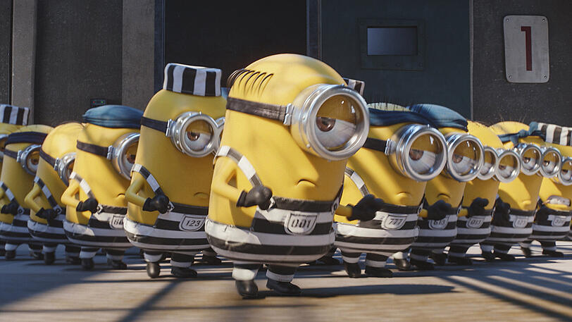 Manche sind eben eher für Nebenrollen geschaffen: In "Ich &ndash; Einfach unverbesserlich 3" laufen die Minions wieder zu großer Form auf.