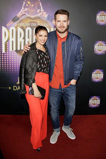 Johannes Strate mit Freundin Anna Angelina Wolfers