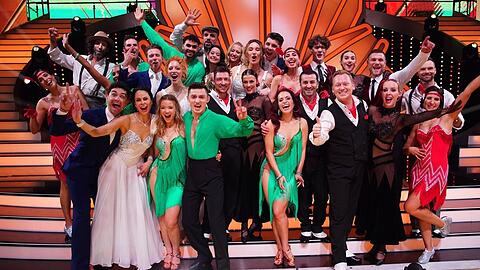 Die Promis und Profitänzer der 16. Staffel bei "Let's Dance".