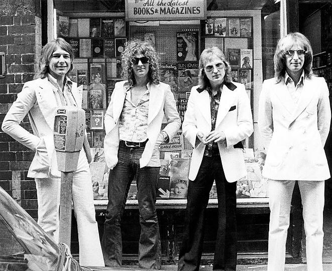 Die Band Mott the Hoople im Jahr 1973.  Foto: Chris Walter/Avalon/Imago
