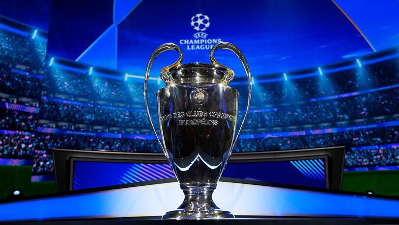 Um diesen Pokal geht es. Er wird beim Finale am 31. Mai 2025 in der Münchner Arena vergeben.