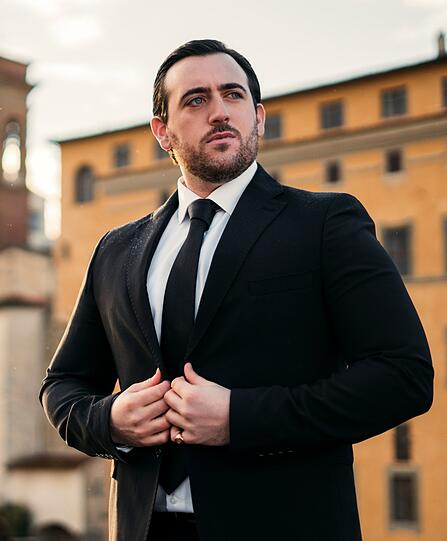 Der britische Tenor Freddie De Tommaso.