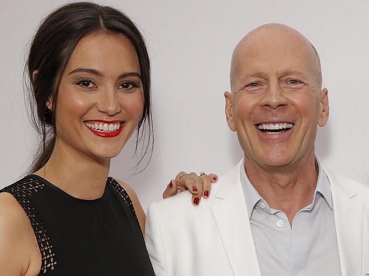 Emma Heming und Bruce Willis bei der Premiere von "R.E.D. 2" im Juli 2013