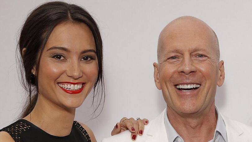 Emma Heming und Bruce Willis bei der Premiere von "R.E.D. 2" im Juli 2013