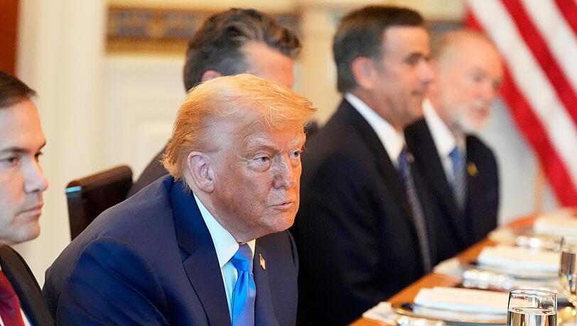 US-Präsident Donald Trump will sich in Sachen Zölle nicht festlegen.