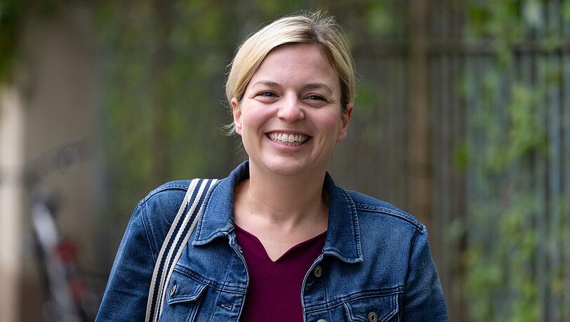 Katharina Schulze, Fraktionsvorsitzende von Bündnis 90/Die Grünen im Landtag von Bayern. Katharina Schulze, Fraktionsvorsitzende von Bündnis 90/Die Grünen im Landtag von Bayern.