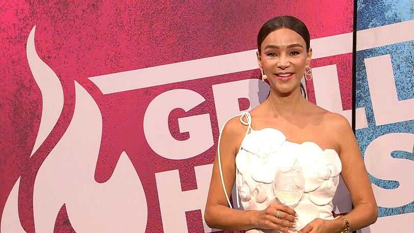 Verona Pooth ist zum zehnten Mal bei "Grill den Henssler" zu Gast.