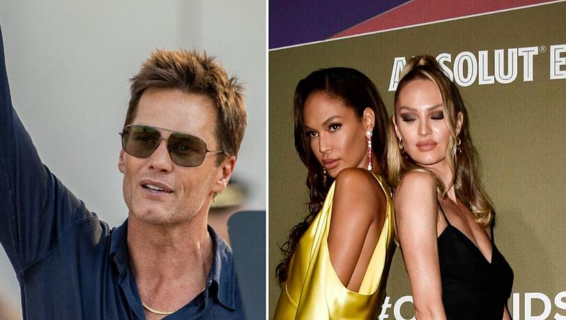 Kann sich um mangelnde weibliche Zuneigung offenbar nicht beschweren: Die Models Candice Swanepoel (r.) und Joan Smalls streiten aktuell öffentlich um Tom Brady. Kann sich um mangelnde weibliche Zuneigung offenbar nicht beschweren: Die Models Candice Swanepoel (r.) und Joan Smalls streiten aktuell öffentlich um Tom Brady.