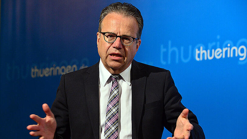 Arbeitsagentur-Chef Frank-Jürgen Weise spricht in Erfurt. Arbeitsagentur-Chef Frank-Jürgen Weise spricht in Erfurt.